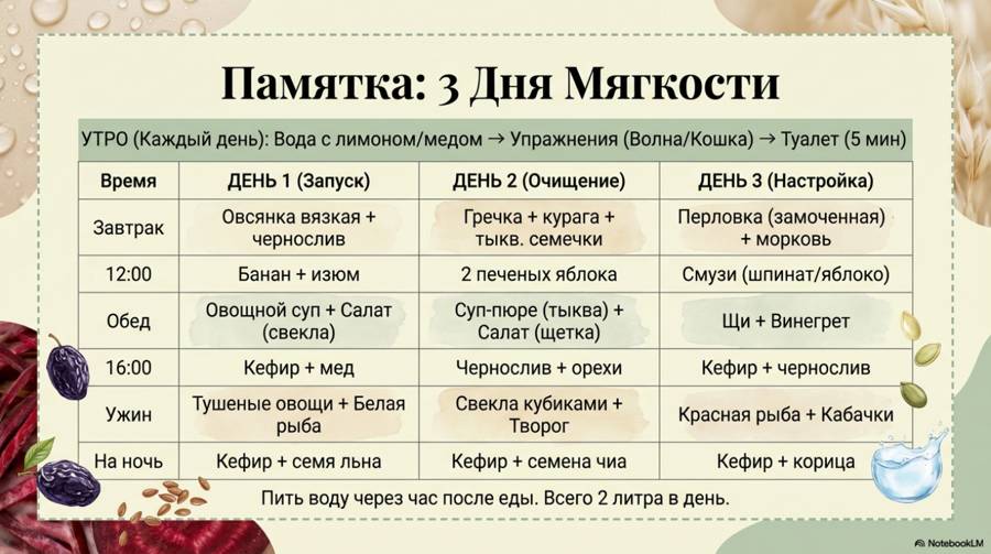 Три дня мягкости — страница 8