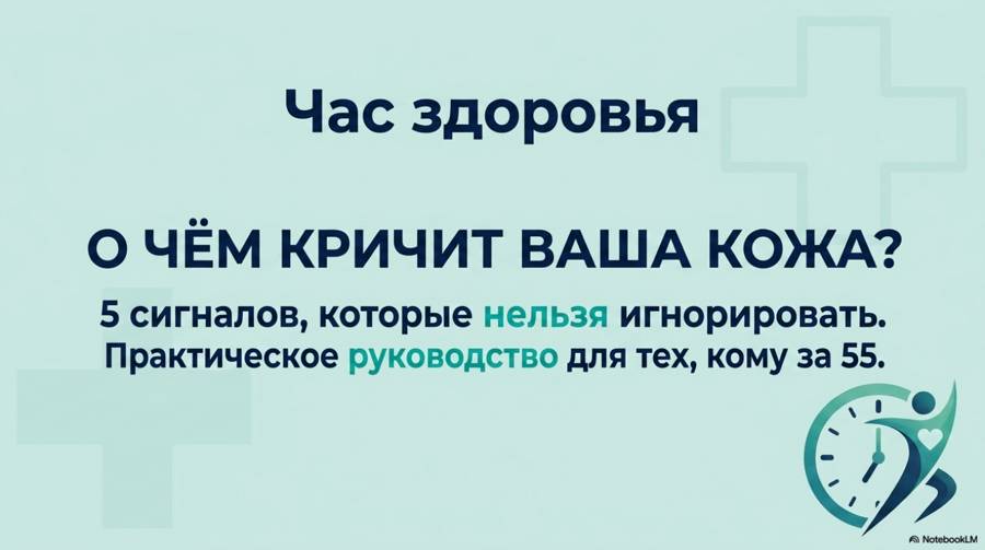 О чём кричит ваша кожа? 5 сигналов, которые нельзя игнорировать — страница 1