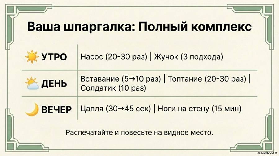 Протокол Цапля Активное долголетие — страница 13