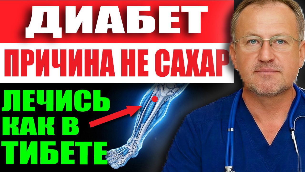 Обложка выпуска «Отказ от сахара вас не спасет! 5 настоящих причин диабета после 50 + Тибетский метод лечения»