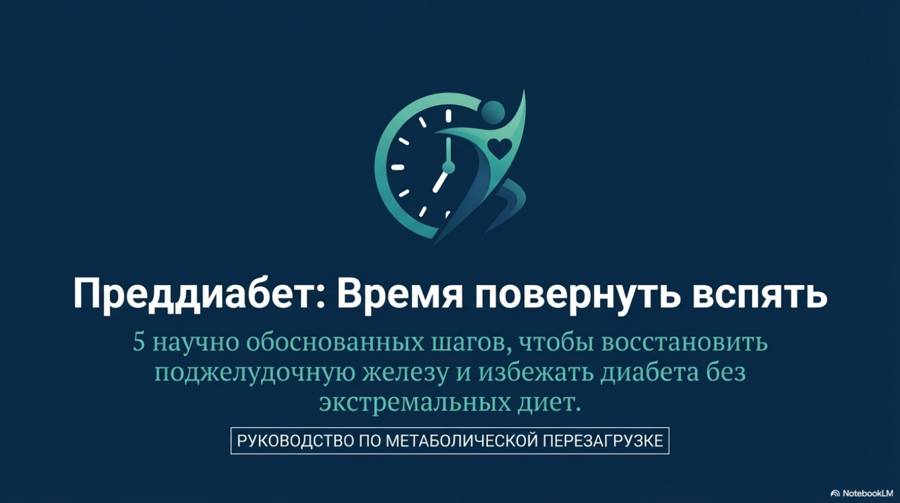 Преддиабет Время повернуть вспять — страница 1