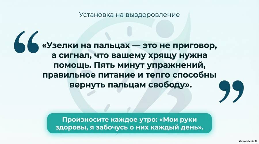 Как вылечить узелки на пальцах рук — страница 21