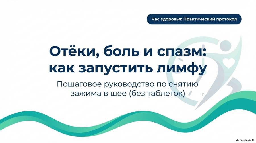 Спазм блокирует лимфу — протокол — страница 1