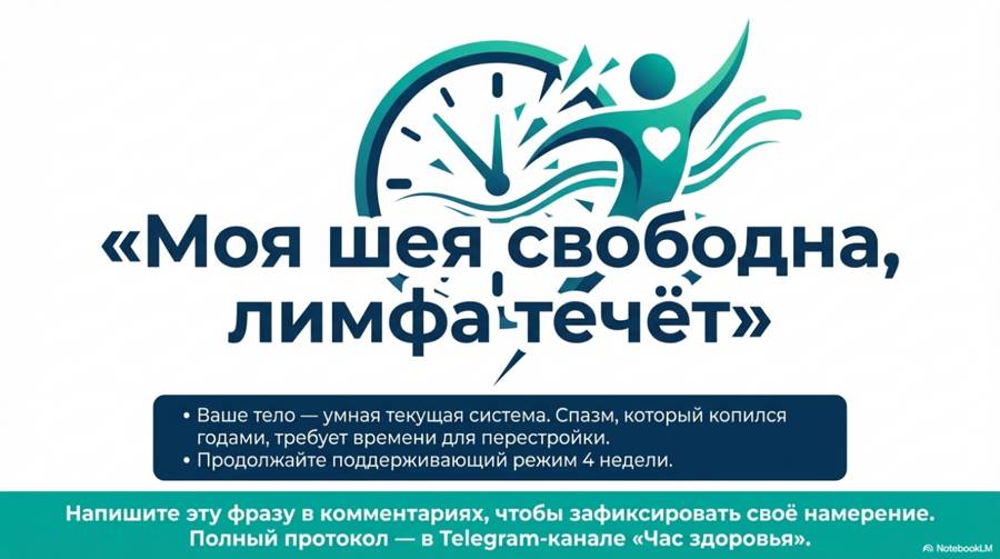 Спазм блокирует лимфу — протокол — страница 21