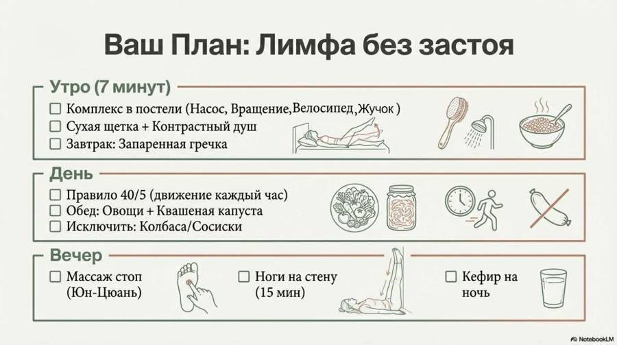 Лимфодренаж за 7 минут Протокол ВАВИЛОВА — страница 15